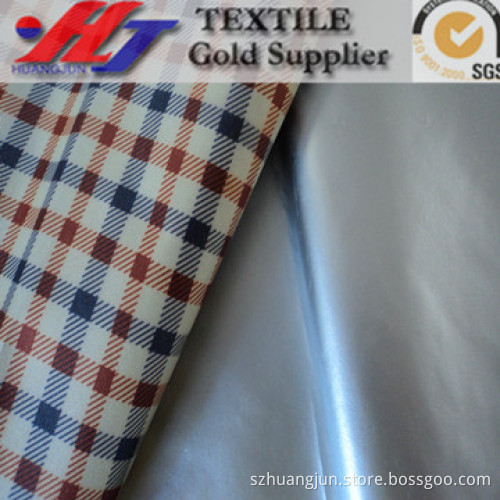 190T polyester taffeta with PU sliver coated for umbrella fabric